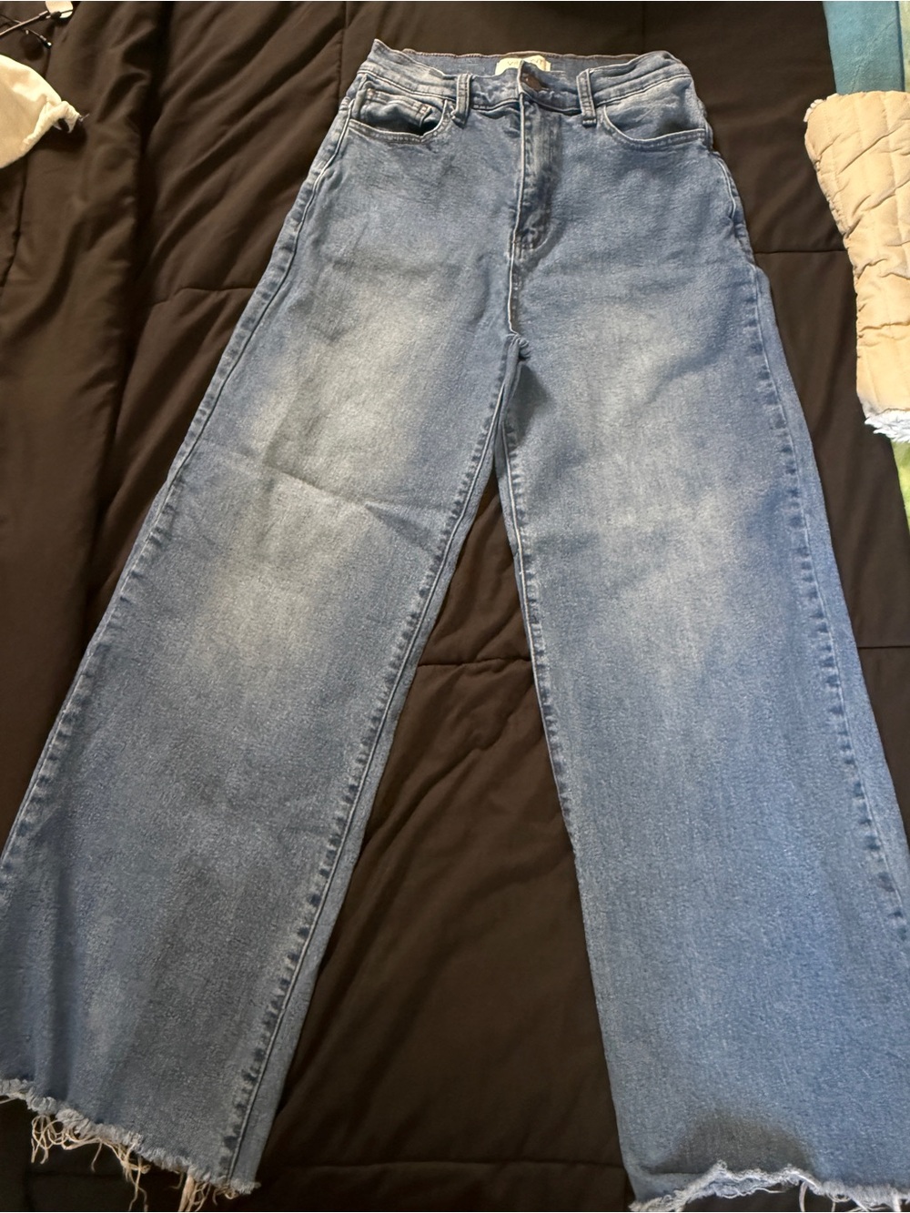 Vibrant Light Blue Bootcut Women's Jeans